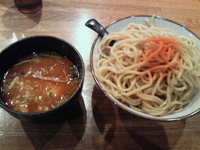 「辛つけめん（大盛り）、味玉」@つけ麺 R&Bの写真