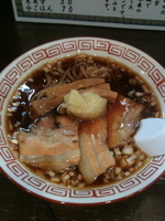 「醤油ラーメン ￥580」@蔵元醤油ラーメン 大字の写真