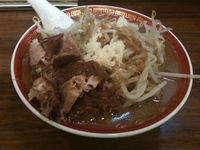 「極太にんにく醤油チャーシュー」@らーめん てらの写真