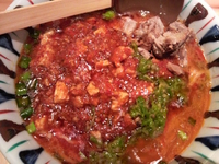 「激辛三昧」@とんこつらーめん七志 アリオ橋本店の写真