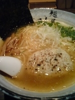 「吉備黄金鶏使用二周年記念塩らあめん」@麺屋 利休の写真