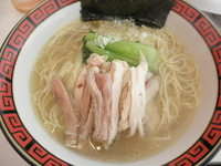 「しゃもそば 「750円」」@中華そば 華丸の写真