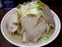 「チャーシューメン（野菜増し）」@ラーメン蘭の写真