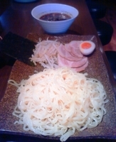 「チャーシューつけ麺」@麺屋 黒船 新子安店の写真
