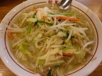 「たんめん（480円・感謝麺価格）+大盛（100円）」@龍王 本店の写真