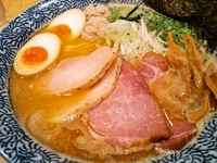 「特製濃厚魚介らーめん（中盛り・濃い目）」@麺屋 一燈の写真