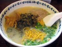 「高菜（赤麺）@500」@西海製麺所 多摩センター店の写真