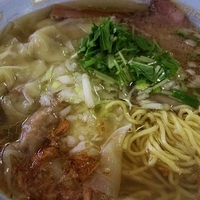 「塩ワンタンメン  800円」@支那そば一麺 豊里店の写真