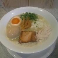 「軍鶏白湯そば（限定）+味玉」@麺や 武蒼の写真