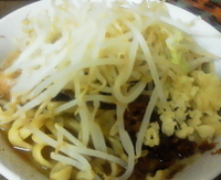 「エビ小ラーメン（ニンニク）」@蓮爾 さんこま店の写真