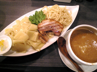 「とろポタ和風つけめん（750円）」@とろポタラーメン 大美屋の写真