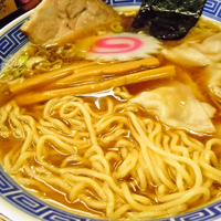 「ワンタンメン ￥800」@屋台ソバ八幡の写真