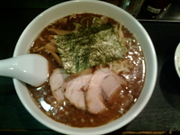 「らーめん（大盛）」@麺屋錦 新橋の写真