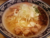 「〈伝説の塩〉塩らーめん」@麺創房 玄 五反田本店の写真