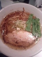 「塩そば（750円）」@SOBAHOUSE金色不如帰の写真