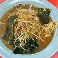 「ネギラーメン（￥650）」@ラーメンショップ つきみ野店の写真