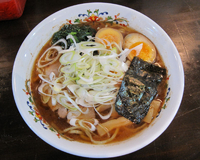 「東京らーめん（大盛）+味付玉子」@大手町ラーメンの写真