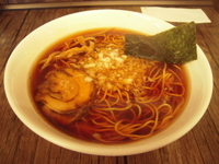 「らぁめん（500円）」@醤油らぁめん専門店 香味屋の写真