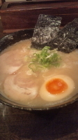 「ラーメン+大盛り」@九州豚骨 どうたぬきの写真