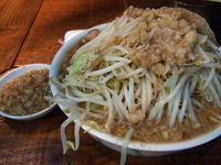 「ラーメン+ヤサイアブラ」@ラーメン荘 その先にあるものの写真