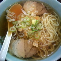 「ラーメン（麺硬め）￥550」@手打ラーメン 俵屋 小山店の写真