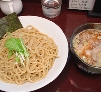 「つけ麺（大盛1.5玉、無料） ￥750」@つけ麺処 えんの写真