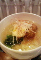 「鯛ラーメン（500円）」@さしみや五坪の写真