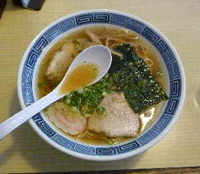 「ラーメン（しょうゆ）（520円）」@蒲原館の写真