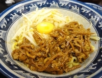 「坦々ぶっかけ 【800円】」@らーめんしょっぷ中吉 綾瀬店の写真