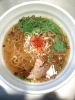 「琥珀醤油拉麺」@天雷軒 神谷町の写真