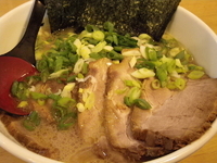 「チャーシューメン+青増し」@ラーメン濱風の写真