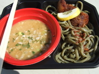 「紫蘇とかごめ昆布のみぞれつけ麺」@大つけ麺博 浜松町駅前特設会場の写真