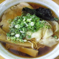 「正油ワンタンメン850円」@支那そば一麺 豊里店の写真