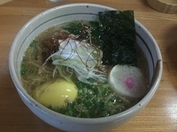 「とり和風塩らーめん」@とりらーめん専門店 鶏花の写真