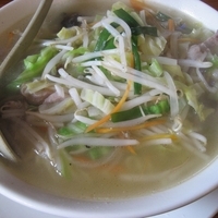 「タンメン（大盛り）700円」@麺飯酒家 ばんりの写真