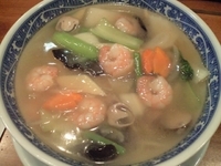 「海老ラーメン790円」@中国菜館 飛鳥の写真