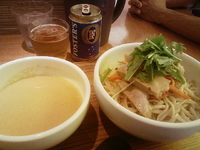 「チャーシュー野菜豆乳つけめん（大盛）」@アイバンラーメンPlusの写真