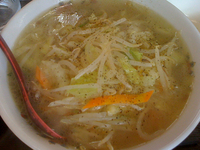 「タンメン（750円）」@来々軒の写真