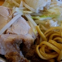 「プチ二郎（ニンニクあぶら）  650円」@ラーメン二郎 八王子野猿街道店2の写真