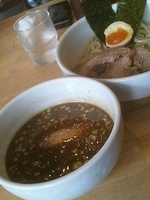 「徳丸つけめん 小 チャーシューハーフ 800円」@煮干そば とみ田の写真