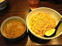「牛ホルモンのつけ麺」@大一製麺処 つけ麺屋ちっちょ極の写真
