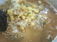 「ゴマニンニク拉麺（味噌）700円」@深川えびすの写真