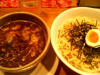 「潮つけめん（醤油・太麺）」@らーめん寺子屋 麺座まねきの写真