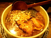 「濃厚豚骨しょうゆらーめん」@らーめん獅童の写真