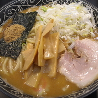 「ドロ味噌中華そば750円、中盛（只今サービス中）」@麺屋 剛流の写真