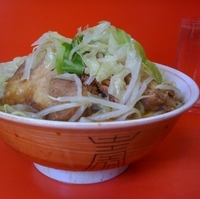 「ラーメン（￥600）」@ラーメン二郎 三田本店の写真