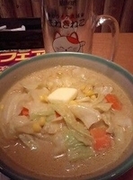 「味噌カレー牛乳ラーメン」@まねきねこ 南柏の写真