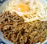 「タンタンめん（ぶっかけ・冷やし）800円」@らーめんしょっぷ中吉 綾瀬店の写真