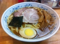 「ラーメン中盛 +チャーシュー1枚（80円）」@麺屋ごとうの写真