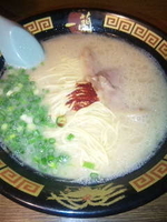 「天然とんこつラーメン（790円）」@一蘭 東京ドームシティ・ラクーア店の写真